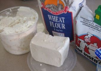 1. Этап. Осетинский пирог с картошкой: Подготовьте все ингредиенты.