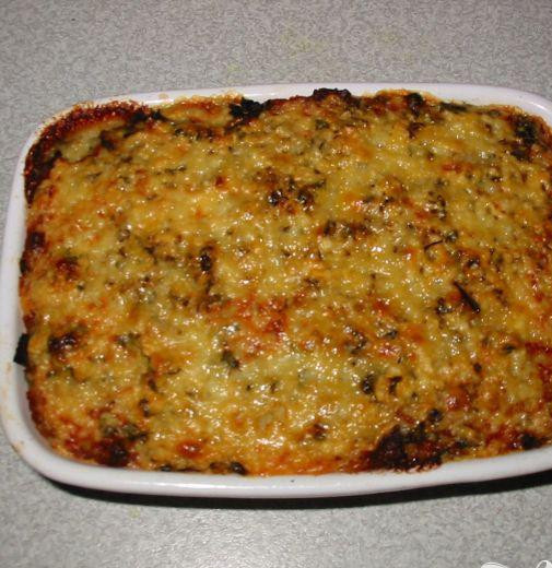 1. Этап. Рыбный пирог с сыром Чеддер: 5. Запекать в духовке 20 минут, перевернув 1 раз через 10 минут. Подать на стол.