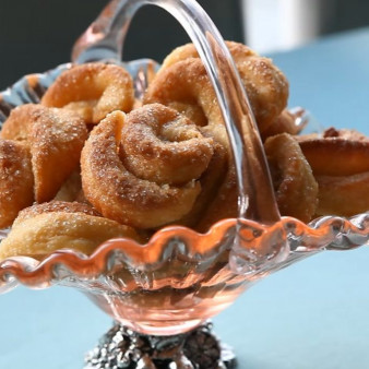 Творожное печенье Розочки