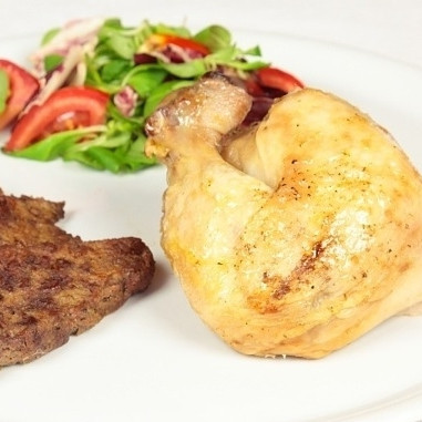 1. Этап. Фаршированный цыпленок: Фаршированный цыпленок готов!