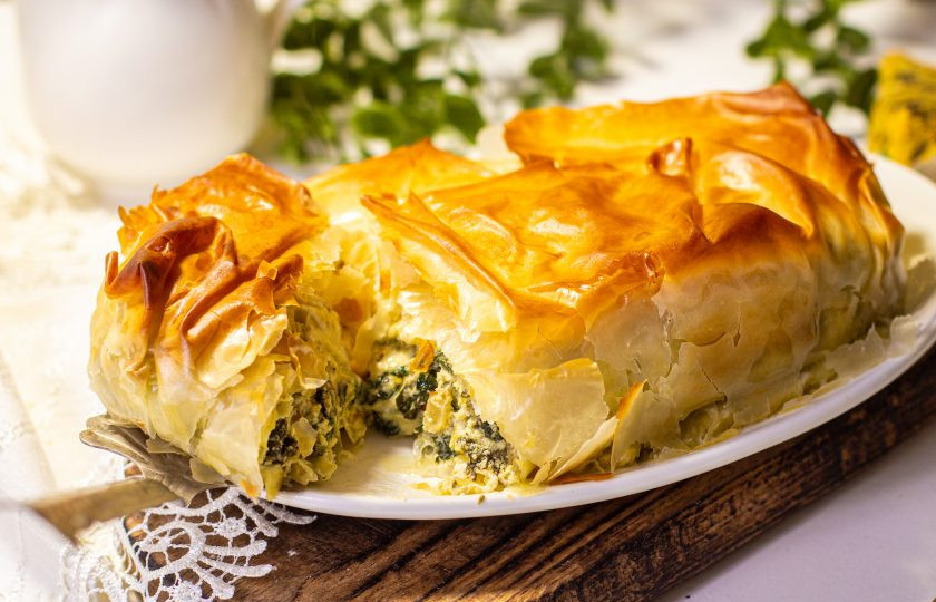 1. Этап. Спанакопита: Приятного аппетита!