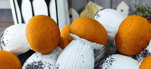 1. Этап. Пряничные медовые грибочки: Пряничные медовые грибочки готовы! Приятного чаепития!