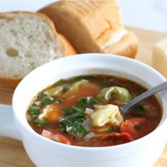 Суп с тортеллини