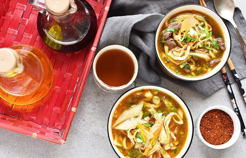 1. Этап. Корейский суп: Приятного аппетита!