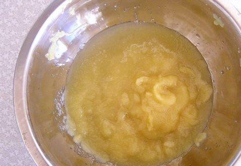 1. Этап. Яблочное желе: Получается такое пюре.