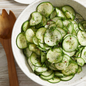 Cucumbers with Dill