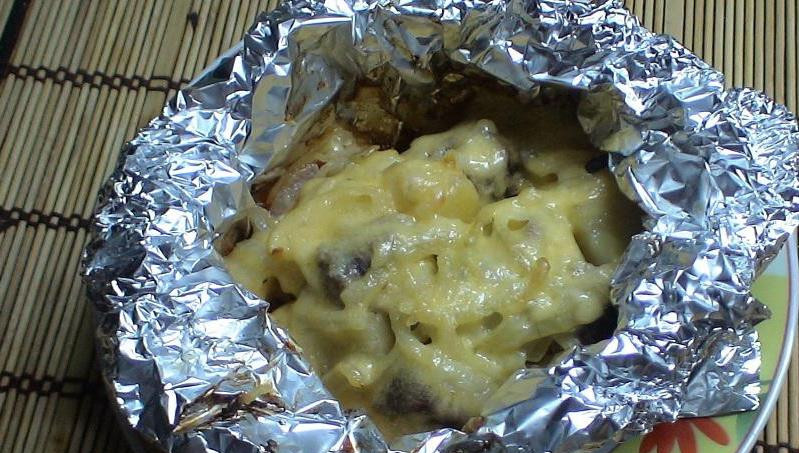 1. Этап. Говядина в фольге с овощами: Приятного аппетита!