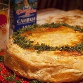 Курник с картошкой