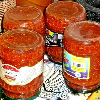 Аджика вареная на зиму из помидоров