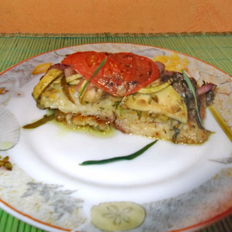 Пангасиус в фольге