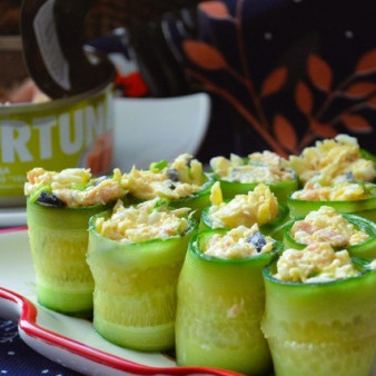 Салат-закуска Рождественская ёлочка