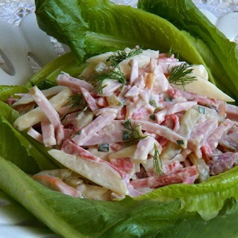 Салат Новогоднее настроение