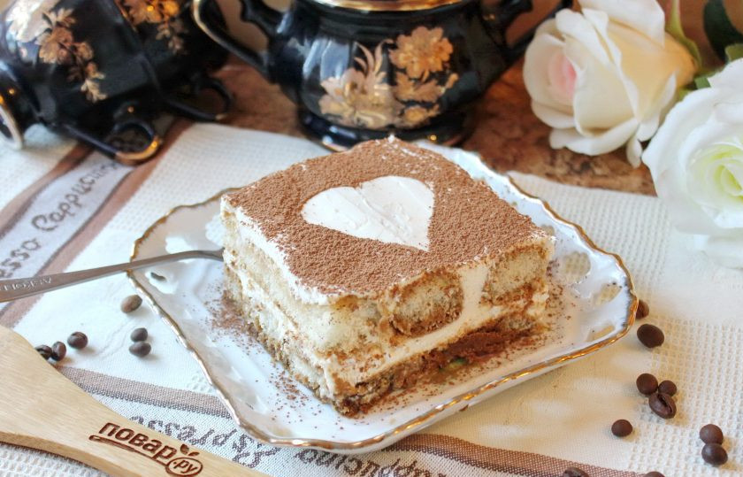 1. Этап. Торт Тирамису: Замечательный торт 