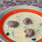 Сырный суп с фаршем