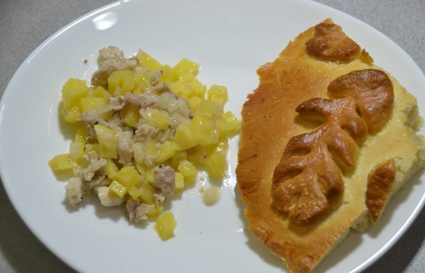 1. Этап. Чувашская хупла: И подавать отдельно начинку с кусочком румяной корочки. Приятного аппетита!