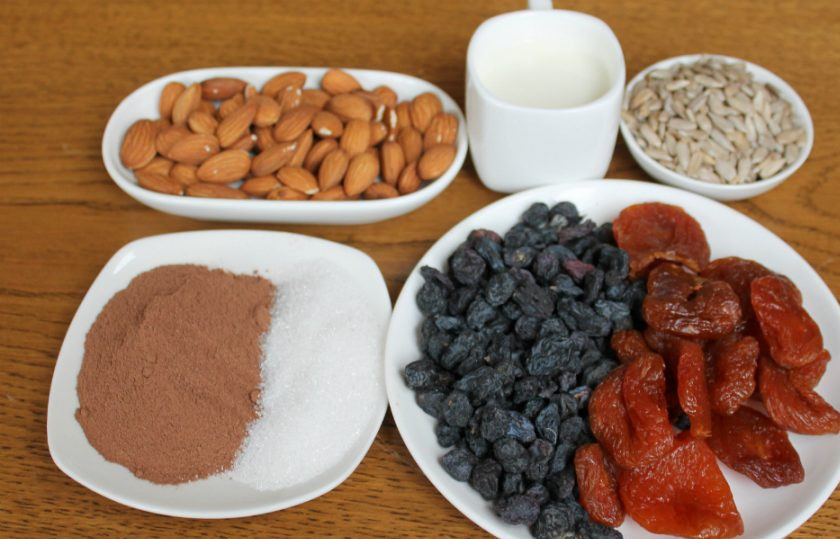 1. Этап. Полезные конфетки: Подготовим ингредиенты.