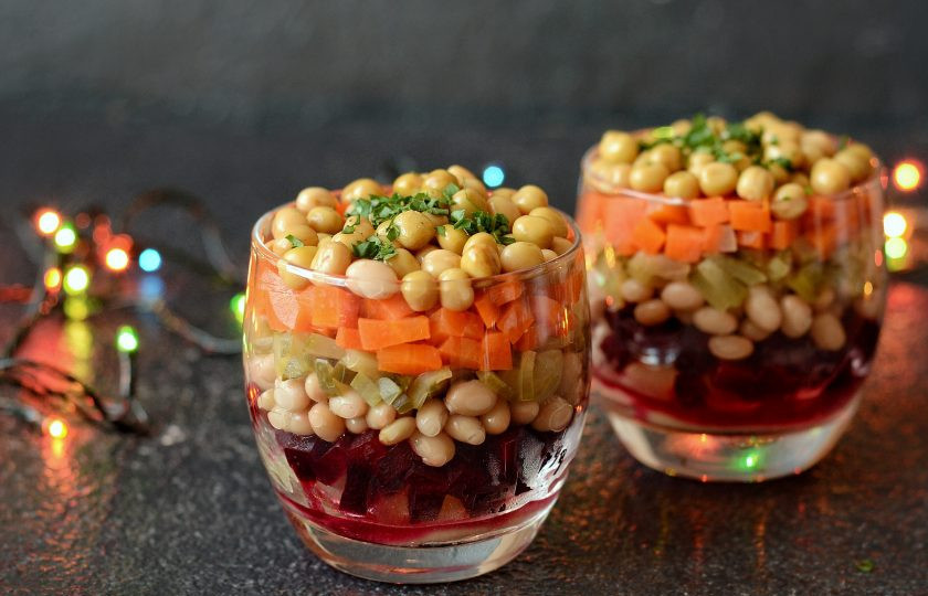 1. Этап. Слоеный винегрет: Слоеный винегрет готов, приятного аппетита!