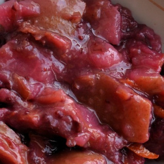 Клюквенно-грушевый соус