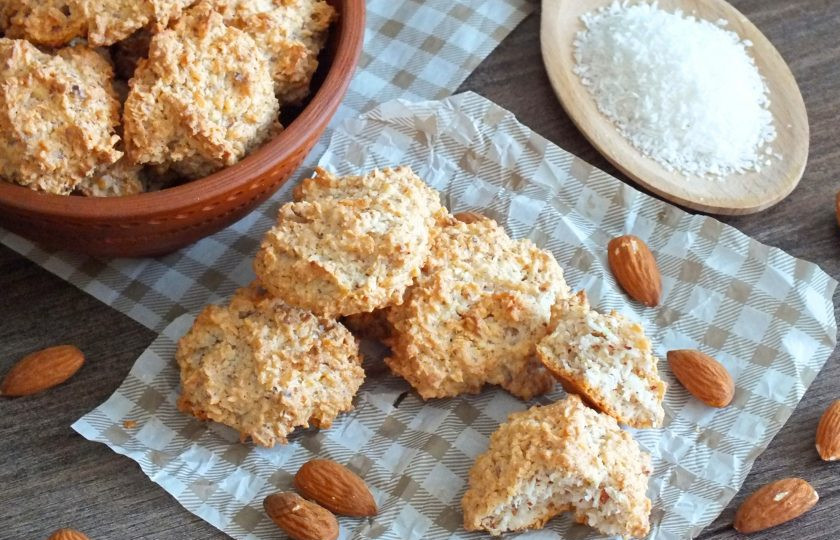 1. Этап. Миндально-кокосовое печенье: Приятного аппетита!