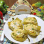 Перцы фаршированные курицей в духовке