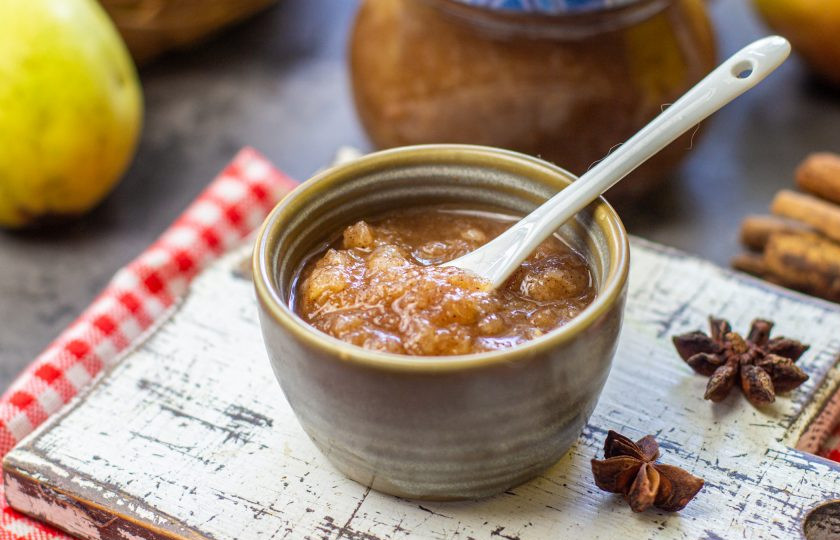 1. Этап. Пряное грушевое пюре: Приятного аппетита!