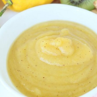 Яблочно-лимонное пюре