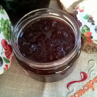 Варенье из черники без варки