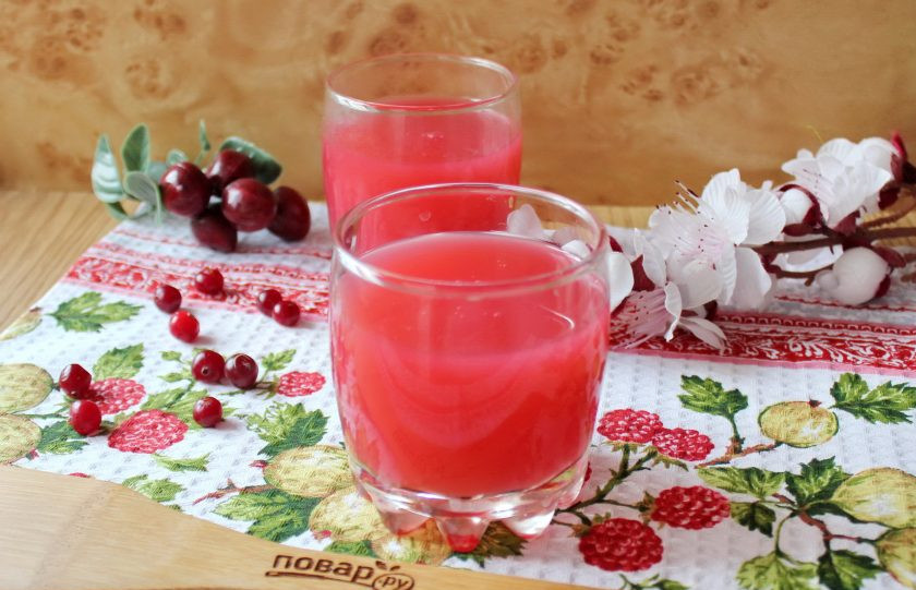 1. Этап. Кисель с пектином: Кисель с пектином готов. Подавайте в теплом или охлажденном виде.