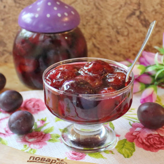 Варенье из целых слив