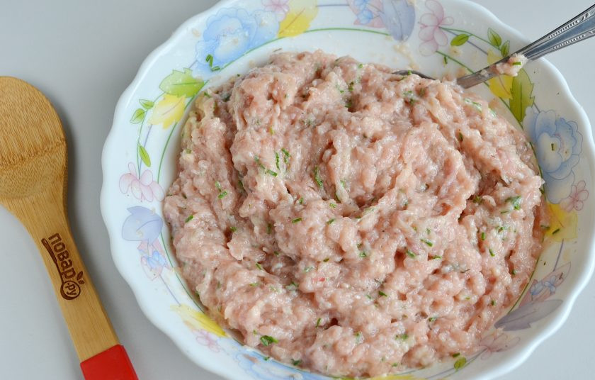 1. Этап. Французские колбаски Буден Бланк: 6. Фарш готов.