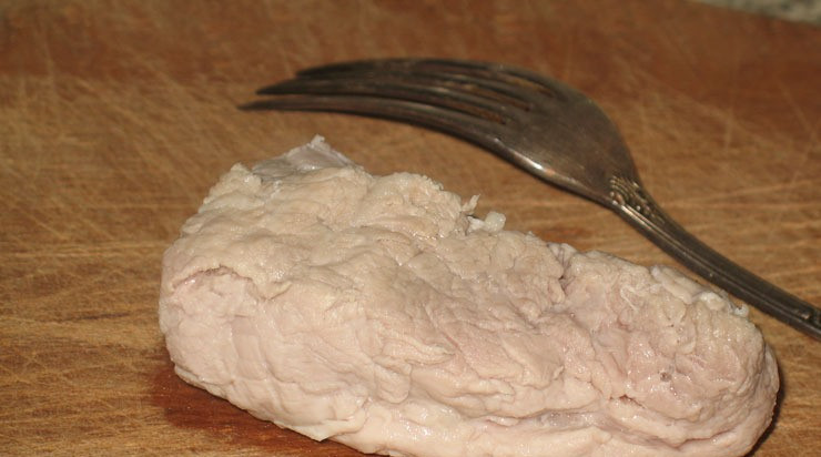 1. Этап. Телятина вареная: Приятного аппетита!