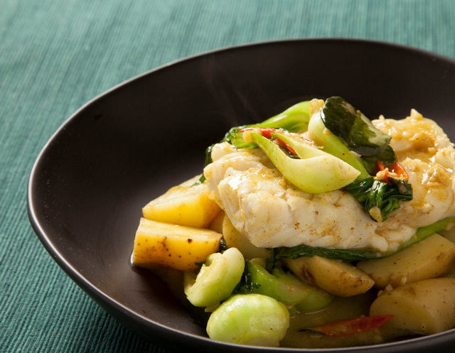 1. Этап. Треска, тушенная в молоке: Приятного аппетита!