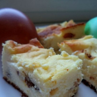 Запеченный творог