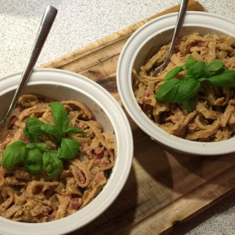 Спагетти с соусом Карбонара