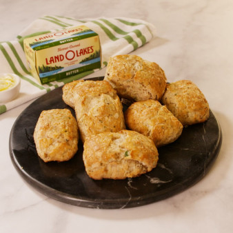 Herby Garlic Butter Biscuits
