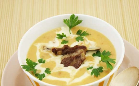 1. Этап. Гара чорба: Когда чорба будет готова, дайте ей остыть 10 минут. После влейте заправку и сразу перемешайте. Всё готово! Приятного аппетита!