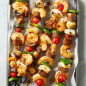 Steak and Shrimp Kabobs