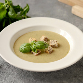 Грибной суп-пюре без сливок