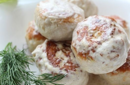 1. Этап. Котлеты с творогом: 7. Вот и все, котлеты с творогом готовы! Украшаем блюдо зеленью и подаем к столу! Приятного аппетита!