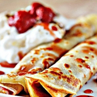 Блинчики с вареньем