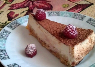 1. Этап. Чизкейк Филадельфия: Отрезаем кусочек и наслаждаемся :)