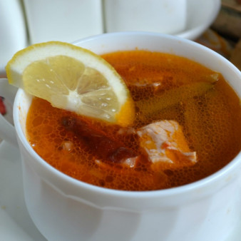 Солянка с мясом