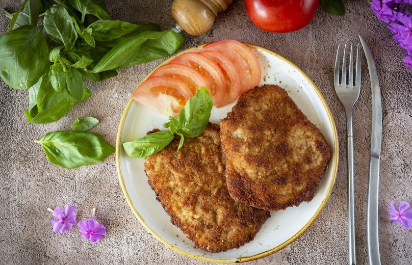 1. Этап. Котлеты отбивные из свинины: Приятного аппетита!