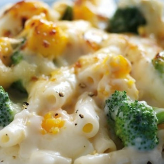 Макароны с яйцом