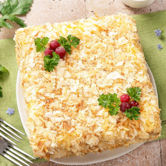 Мясной наполеон