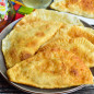 Чебуреки с курицей и сыром