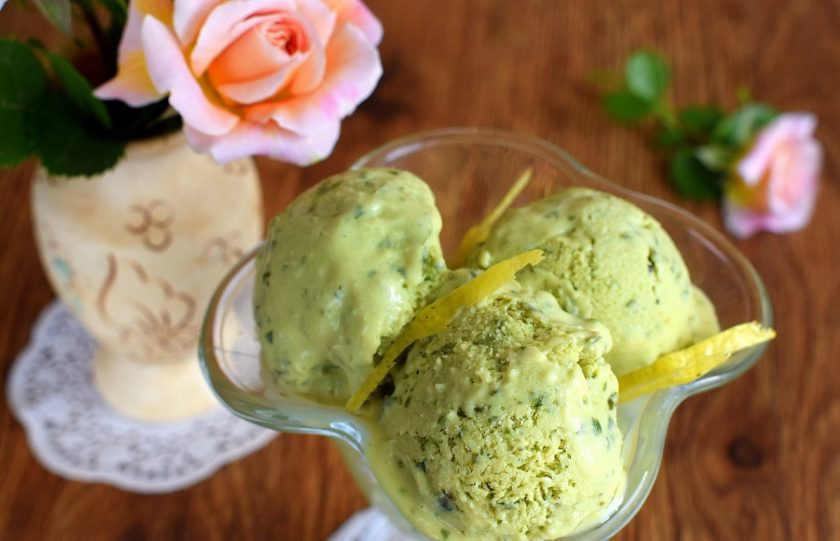 1. Этап. Базиликовое мороженое: Приятного аппетита!