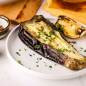 Whole Grilled Eggplant