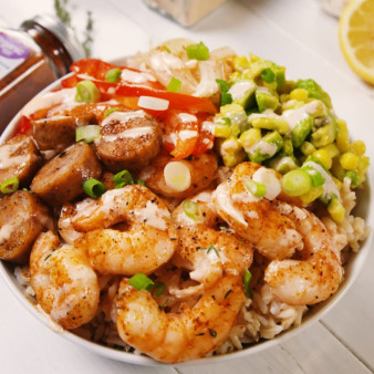 Cajun Shrimp Bowls