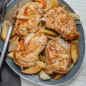 Skillet Pork Chops with Apples & Onion